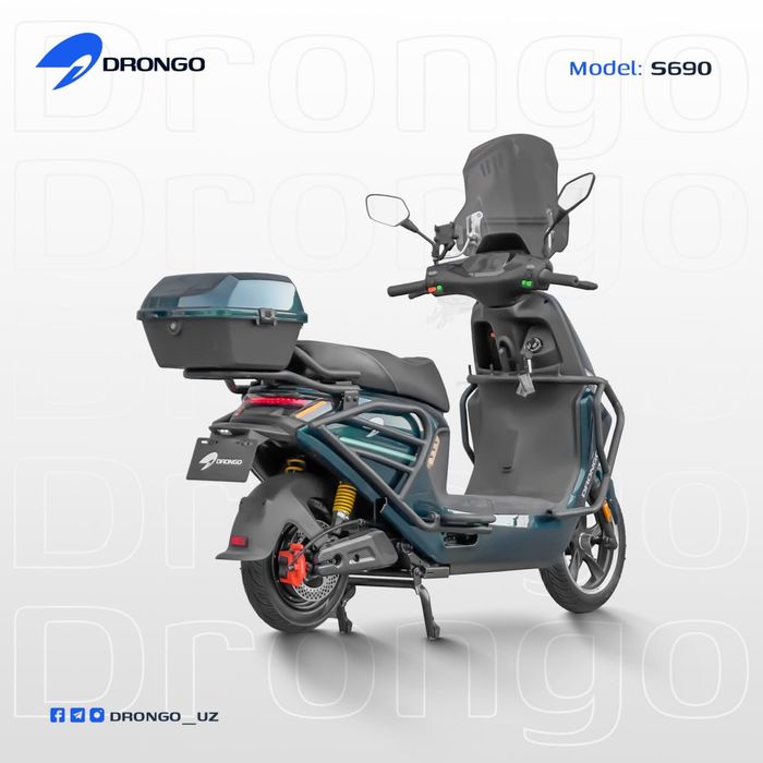 Brend nomi : DRONGO S690skuter 
AKUMLATORI : 72v32mah 
Matori kuchi :