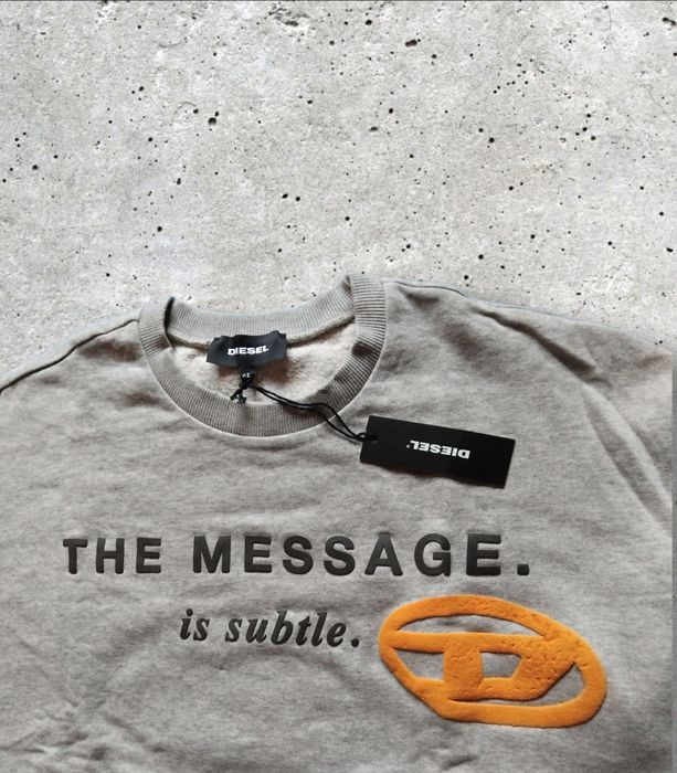 Diesel XL оувърсайз мъжка блуза