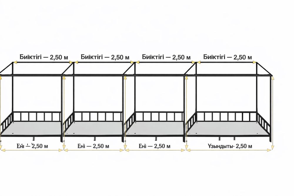 Кафеге арналған металл тапчандар