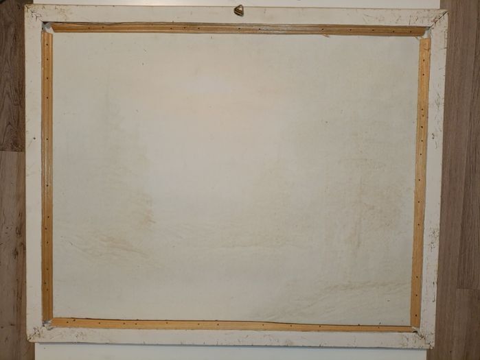 Tablou Pictat "Drumul Spre o Aventură Nouă în Natură" Anul 1998