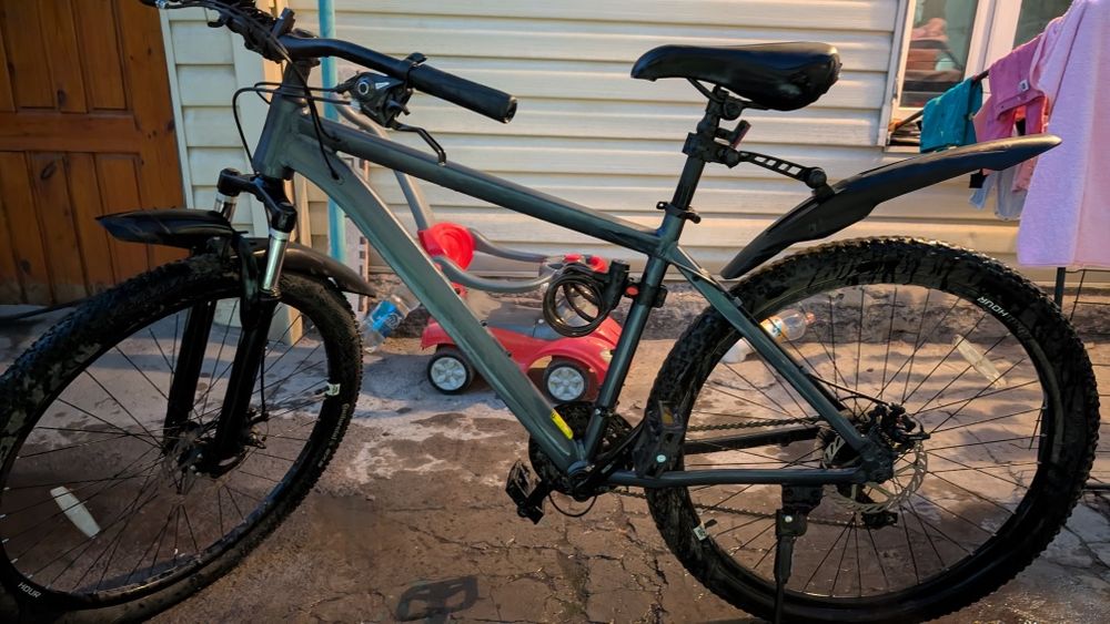 Велосипед RUSH HOUR темно серый