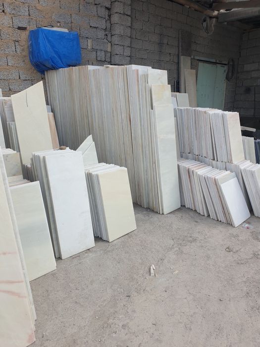 Mramor gazgan qorasi malochne oq