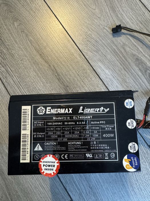 Sursa ENERMAX japoneza  400 w modulara ATX