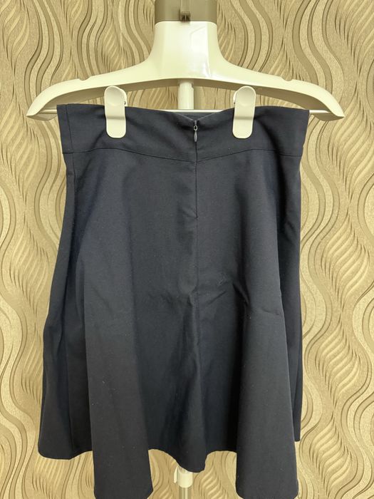 Юбка школьная темно-синяя