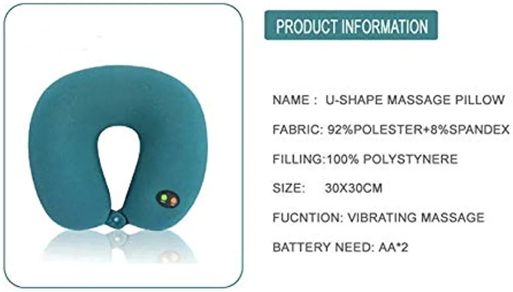 Портативна масажираща възглавница