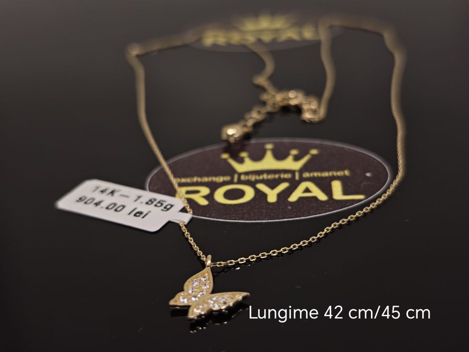 Bijuteria Royal: Lanț aur 14k/1.85 gr