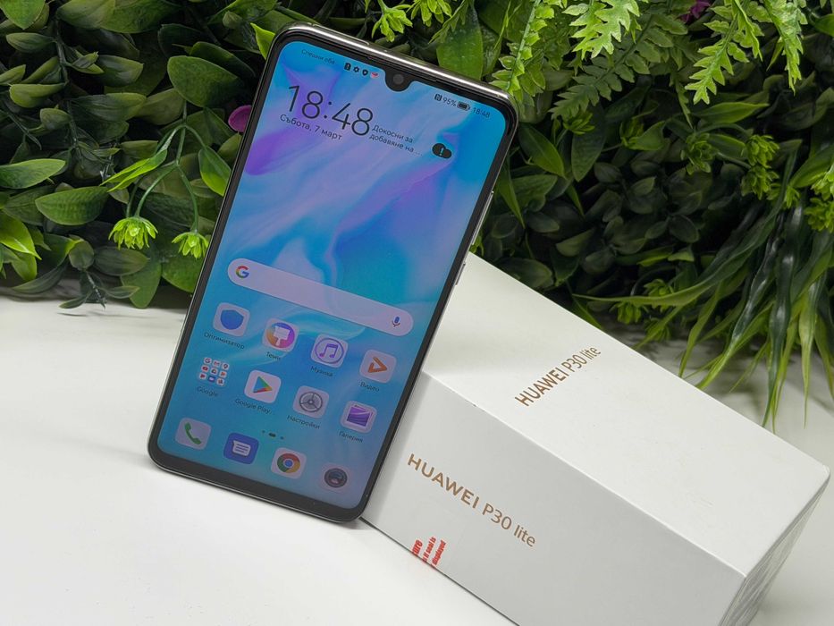 Huawei P30 lite 128GB White Гаранция