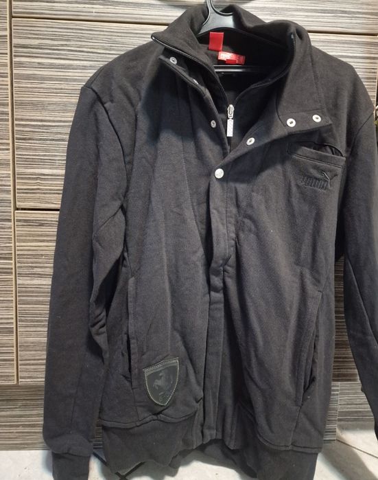 Puma Ferrari мъжко черно  горнище номер м