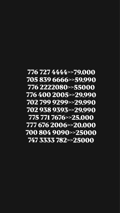 Продам красивые номера