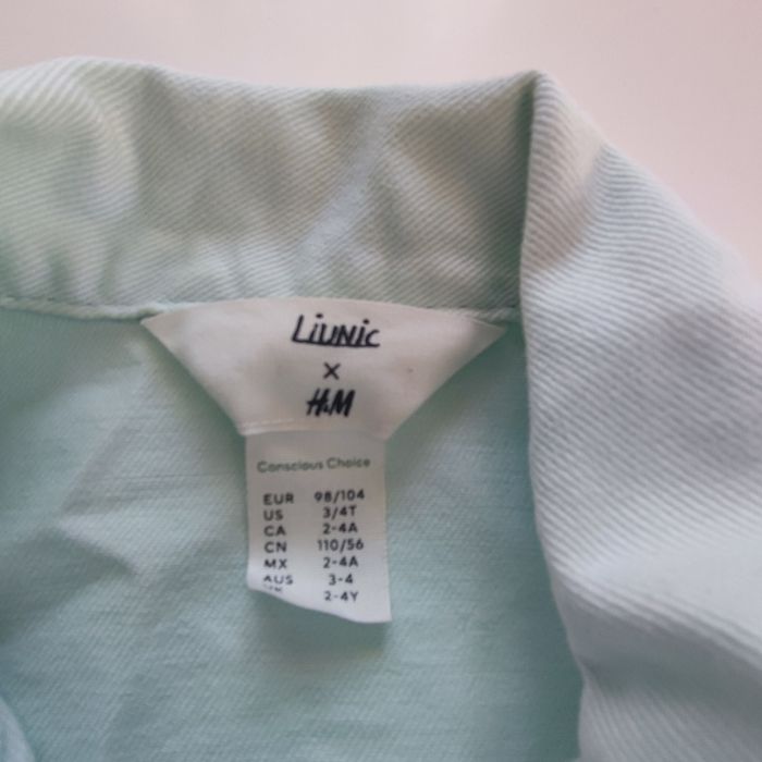 Дънково яке на НМ за момиче, 98/104