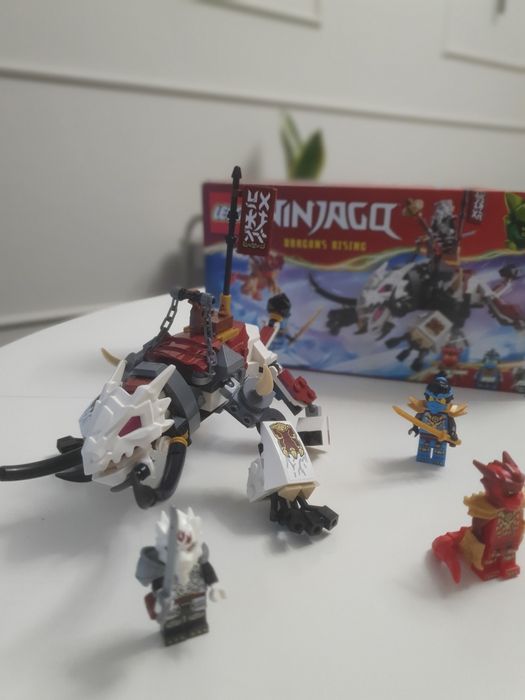 Set de constructie LEGO NINJAGO  Zilvar si monstrul dragon Grimtak 71863