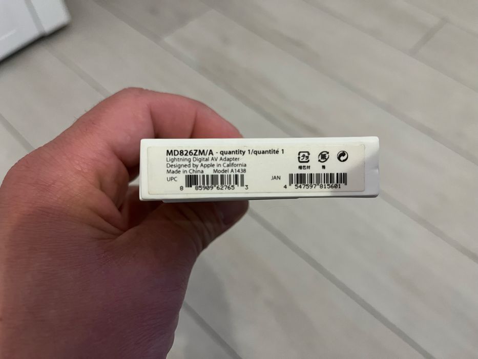 Adaptor original Apple Lightning to Hdmi