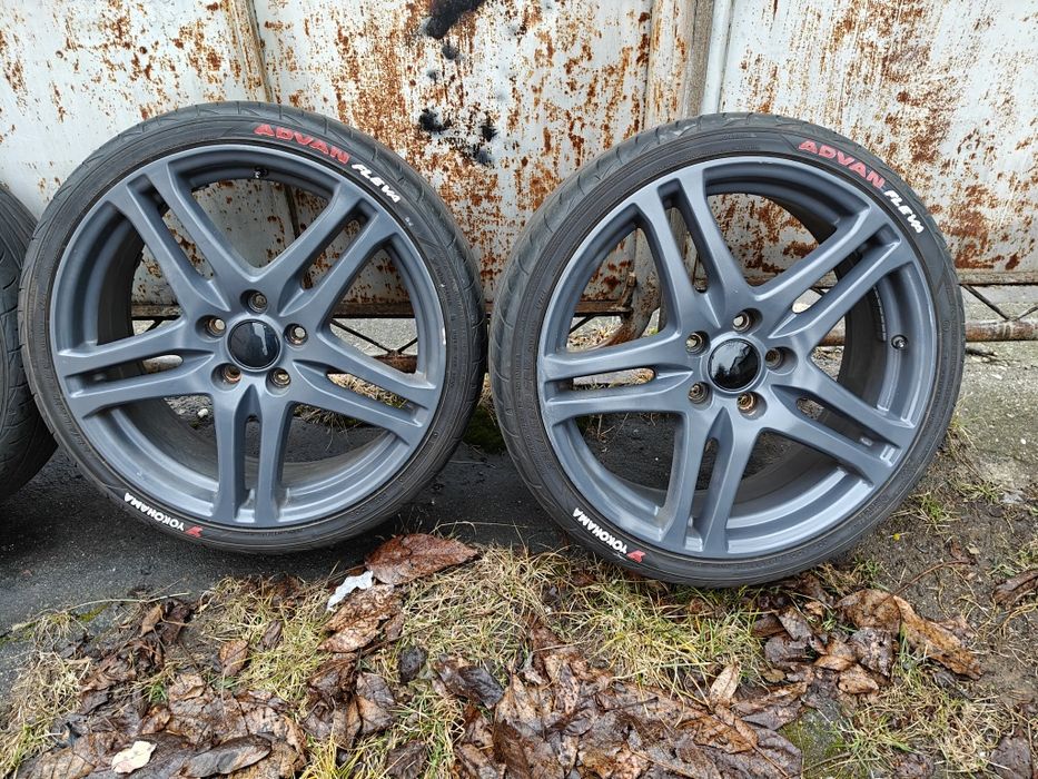 Jante de 19", 5x114.3 mm, Honda, 225/35R19 anvelope Yokohama