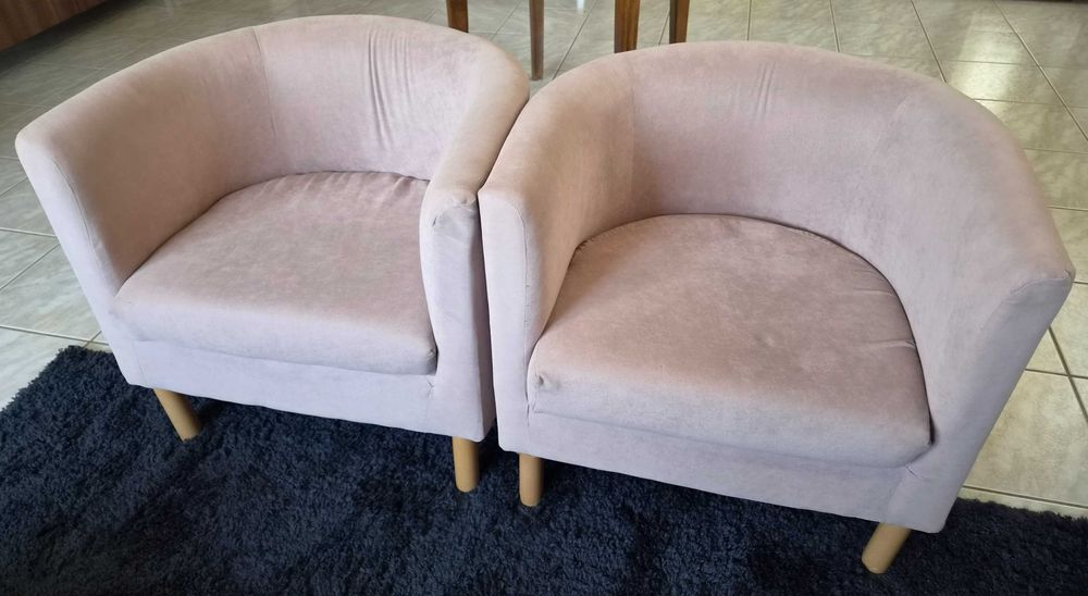Set 2 fotolii IKEA cu huse
