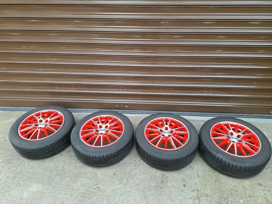 Алуминиеви джанти CMS 15 5x100 Летни гуми 195/55/15