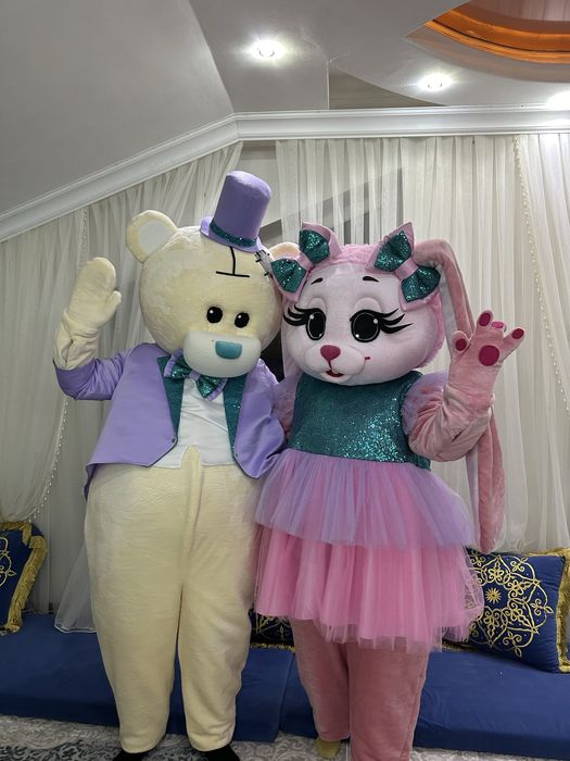 Аниматоры Каскелен Тедди Мишка Зайка