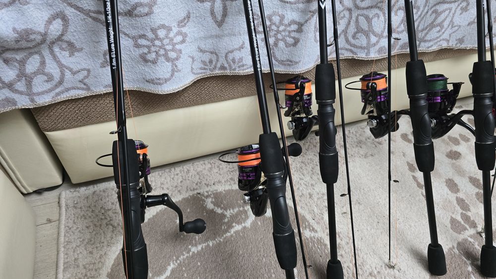 Спиннинг с катушкой в сборе готовый