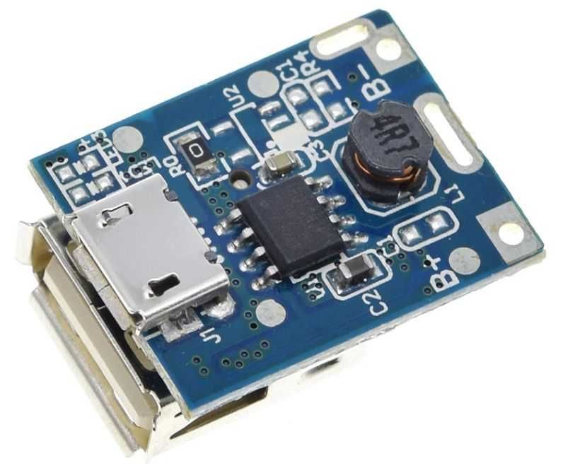 Modul powerbank baterie externa BMS li Ion 18650 1 A sau 2,4 A