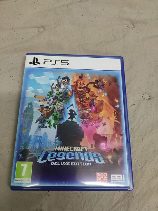 Продавам оригинална игра Minecraft legends deluxe edition  за PS5