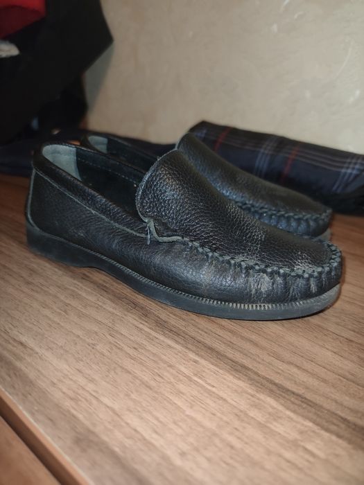 Туфли школьные кожа.