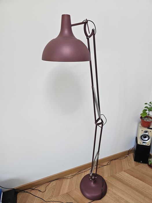 Лампион BORGILLIO - цвят тъмен бургунд