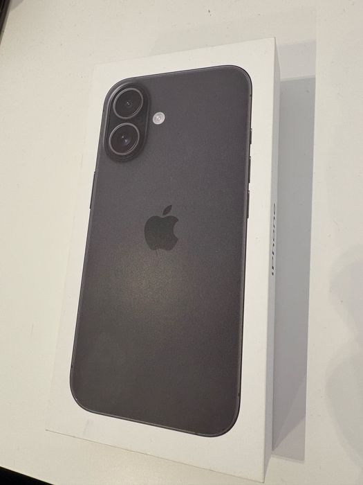 Iphone 16, 128GB, черный