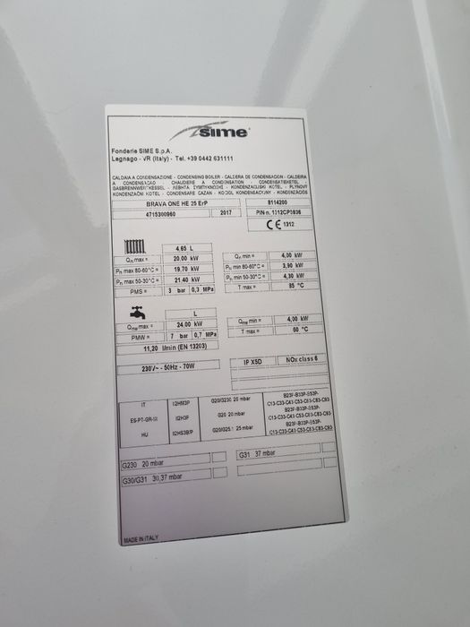 Dezmembrez centrala sime brava one