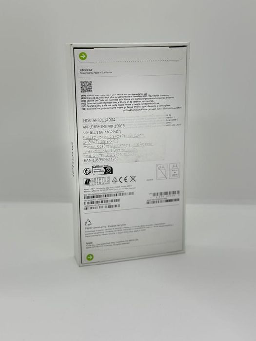 Telefon mobil Apple iPhone Air, 256GB, NOU -A-
