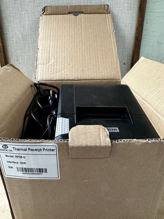 Чековый принтер Rongta RP58 57мм: