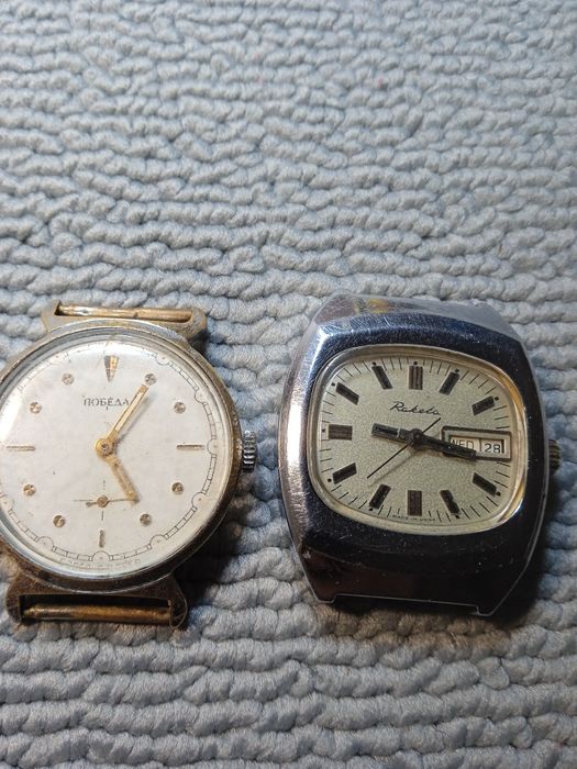 Лот от Руски ръчни механични часовници РАКЕТА  ПОБЕДА POLJOT