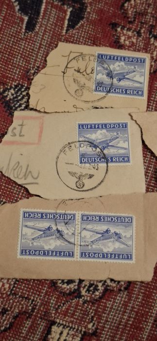 немски пощенски марки от Втората световна война