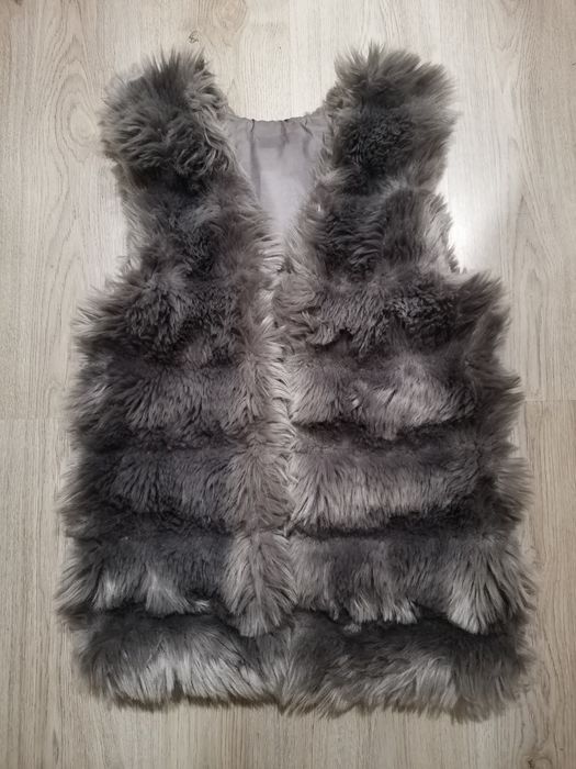 Дамски елек с косъм