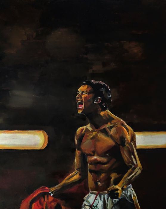 Картина 46/55 Роналдо, масло