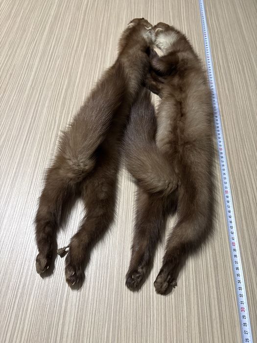 Stola/guler blana naturala de jder 2 piese