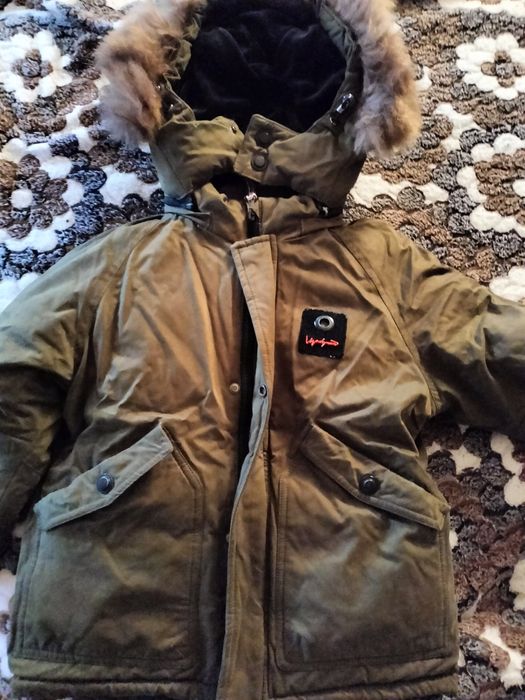 Детский пуховик, очень теплый