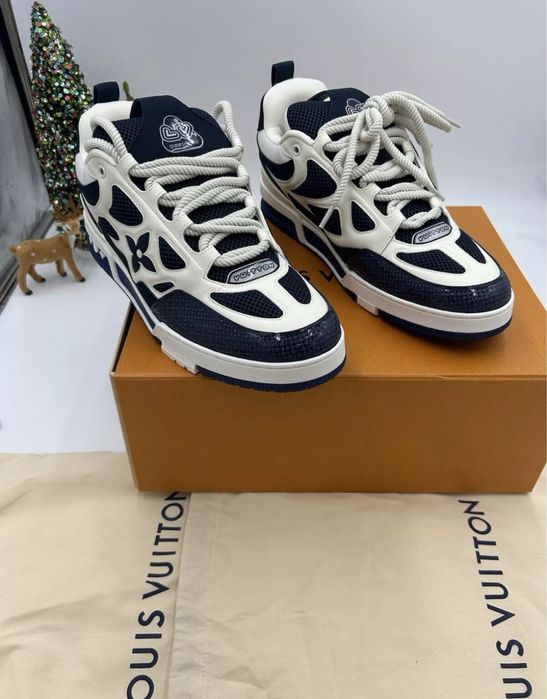 Adidasi Louis Vuitton Skate Blue SK LV