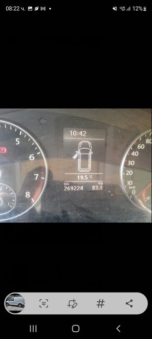 Пикап VW Caddy Бензин/Газ 2012