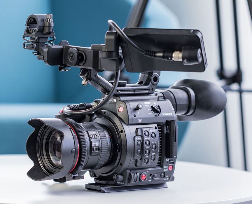 Camera video Canon Cinema C200 4K - 50/60fps - Filtre ND incorporate, CFAST/SD RAW & mp4 / XF-AVC