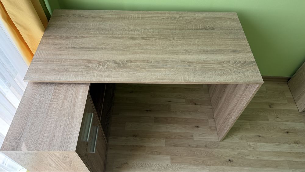 Ъглово бюро, цвят: дъб Сонома