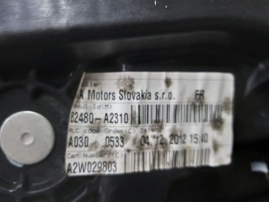 Macara geam electric dreapta fata kia ceed 2 jd 82480a2310