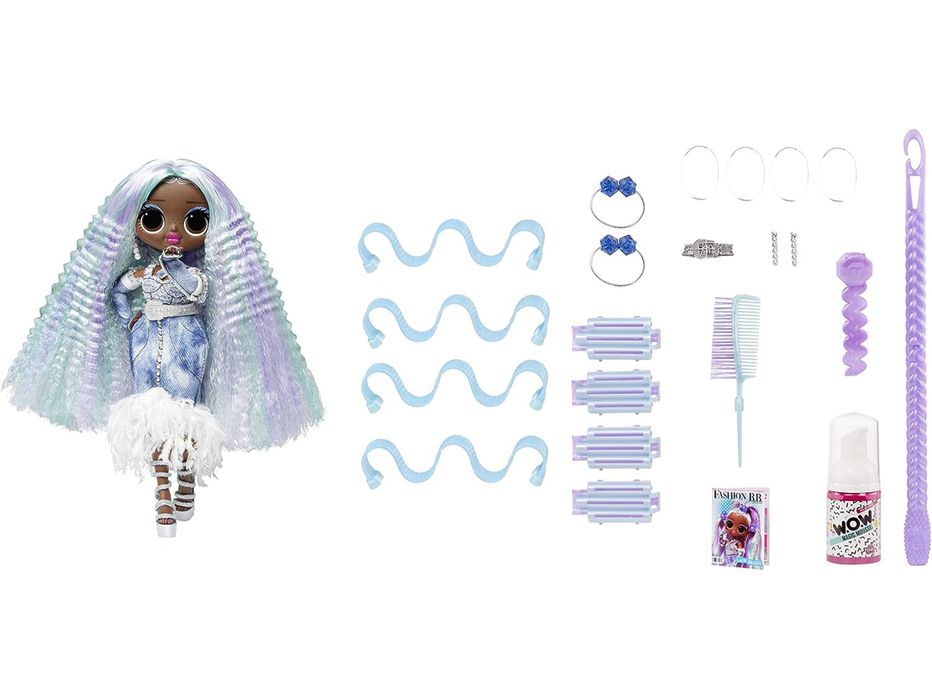 Кукла LOL с волшебным муссом для преображения волос!