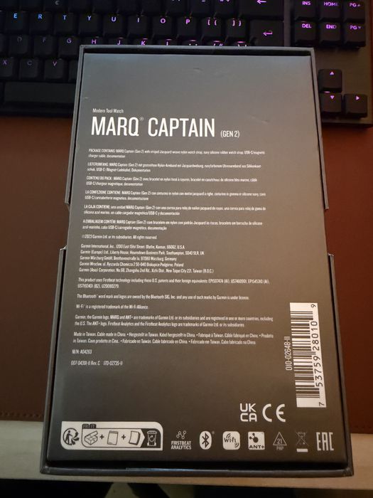 Garmin Marq 2 captain. Полный комплект