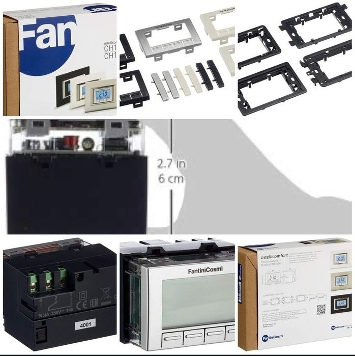 termostat ambiental electronic digital analog de camera iluminat led