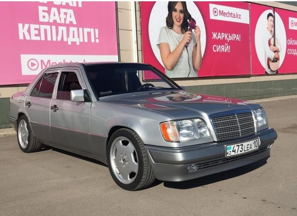 Mercedes W124 передний бампер Е500 сток