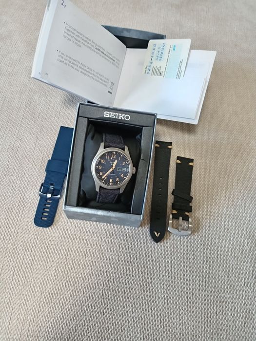 Seiko SRPG39K1 Automatic – пълен комплект + доп. каишки