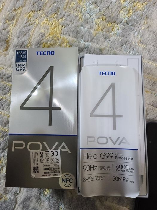 Tecno POVA 4 с гарантией