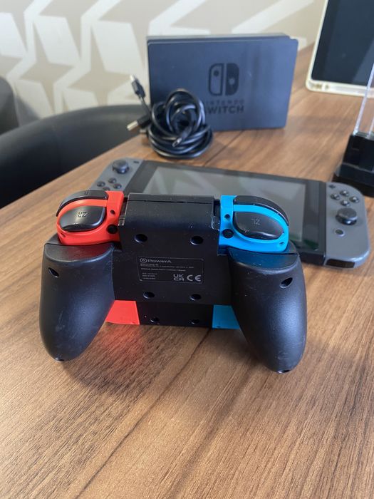 Nintendo Switch 1, 32 GB, Micro SD 128 GB, Black, Foarte bun, Cod produs: 2364