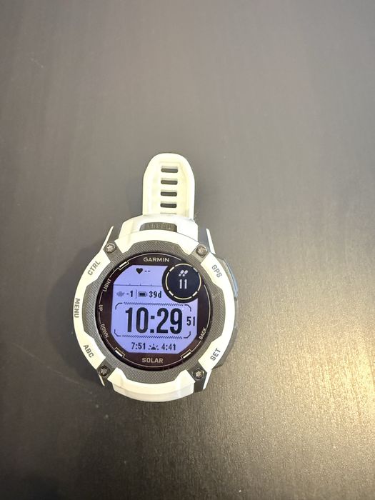 SmartWatch Garmin Instinct 2X Solar, Alb