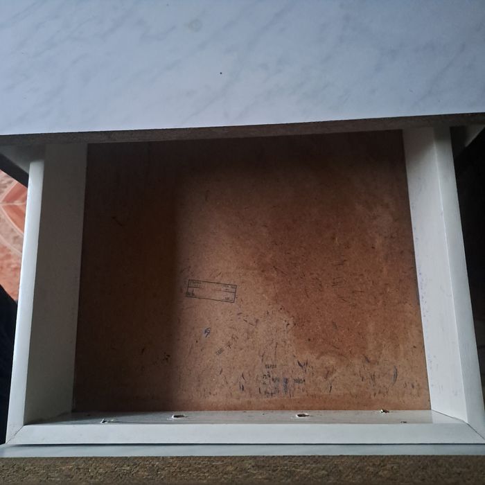 Шкаф на колелца дървен с 4 броя чекмеджета