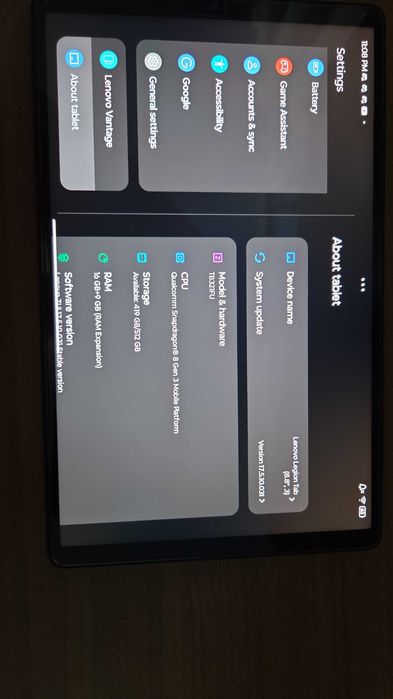 Tableta gaming lenovo legion tab gen 3